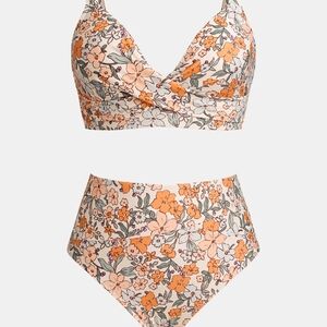 Tropical Floral Bikini Set